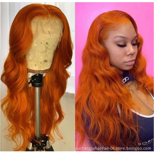 Brazilian Virgin Raw Hair Curly body Wave 150% 180% Pre Plucked Bleached Knot Hair Wigs Human Hair HD Lace Front Wig